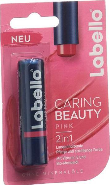 Actual product image Labello Caring Beauty Pink Stick 4.8 g (Care pencil, 5.50 ml)