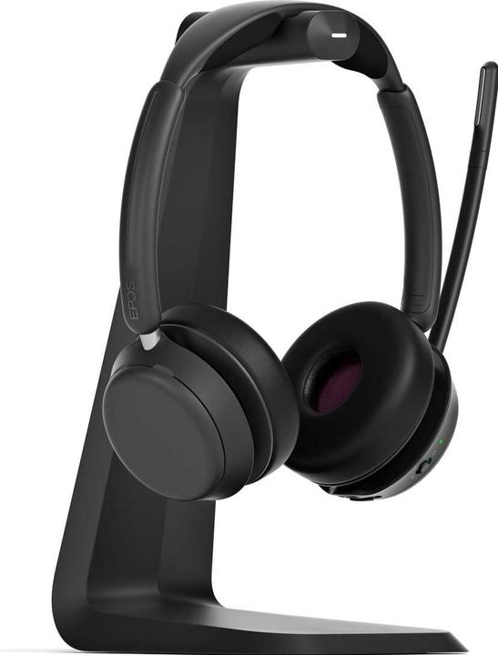 Produktbild EPOS IMPACT 1061 Stereo Bluetooth Headset inkl. kontaktlose Ladestation (Charging Stand) (Kabellos, USB-C)