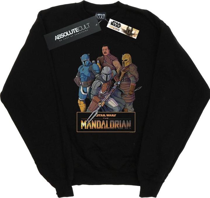 Image du produit Star Wars - Sweat THE MANDALORIAN CHARACTER COLLAGE - Homme (XXL)