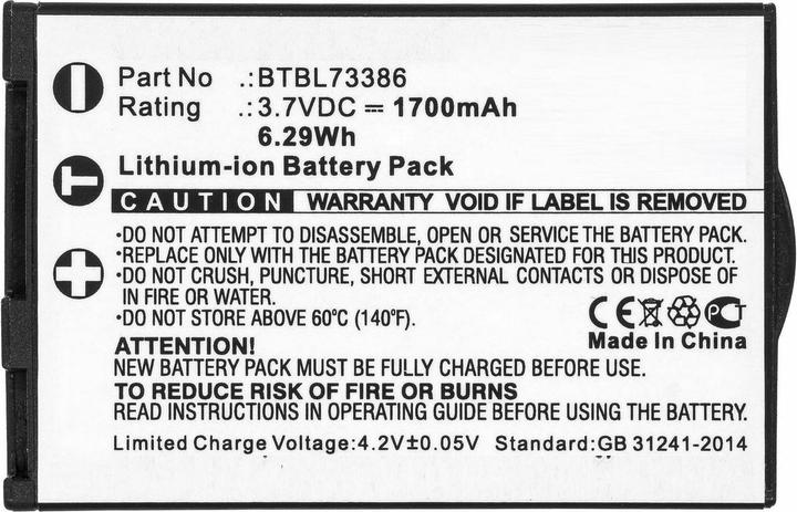 Actual product image CoreParts Battery for Remote Control