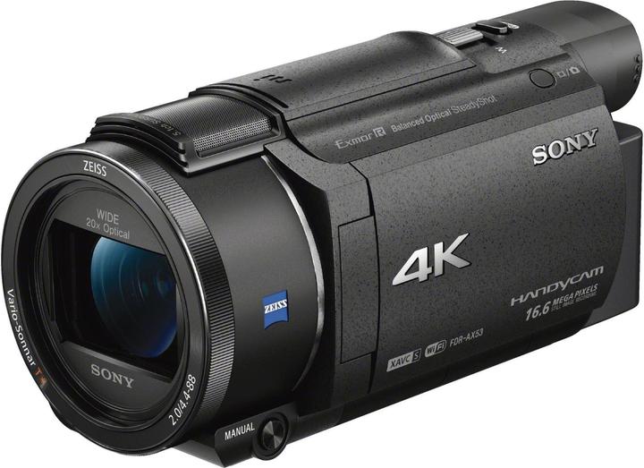 Image du produit Sony FDR AX53 4K Handycam (8.29 Mpx, 25p, 20 x)