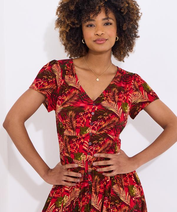 Immagine prodotto Joe Browns Tropical Shirred Waist Dress (40)