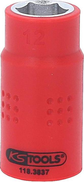 Actual product image KS Tools 3/8" Insulated socket (12 mm)