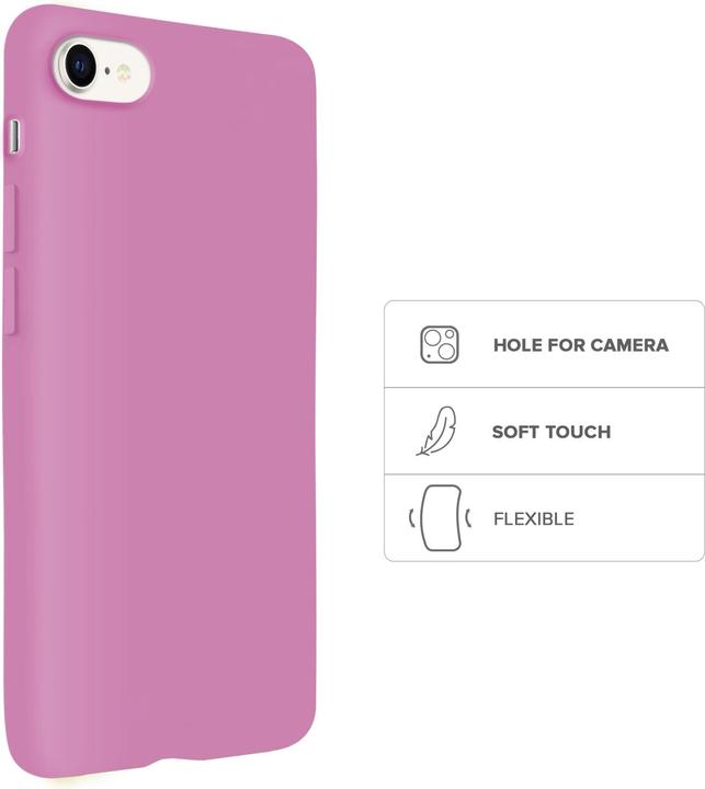 Image du produit SBS Rainbow Case iPhone SE 2022/ iPhone SE 2020/8/7 couleur rose (Apple iPhone SE (3ème génération), Apple iPhone SE (2ème génération))