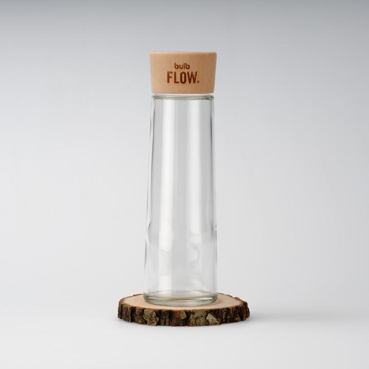 Actual product image Bulb Drinking Bottle FLOW Glass (0.54 l)