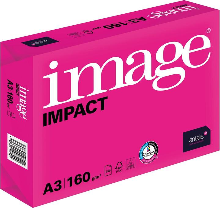 Produktbild Image Kopierpapier Impact SRA3 32 x 45 cm, Hochweiss, 250 g/m² (250 g/m², 125 x, 32 x 45 cm)