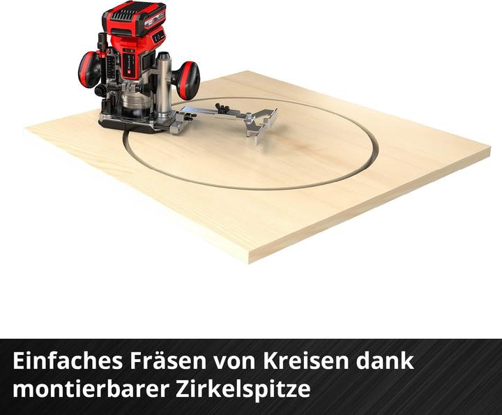 Productafbeelding Einhell TP-RO 18 Set Li BL - Solo accuboormachine / kantenfrees