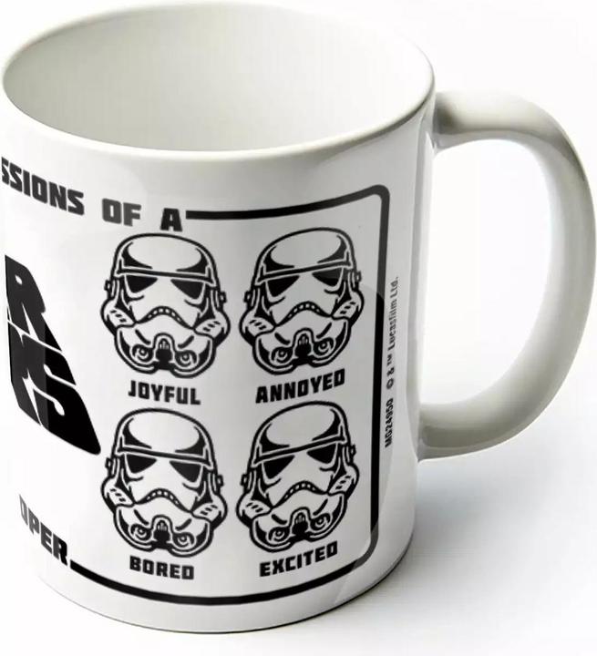 Actual product image Star Wars Coffee Mug Expressions Of A Stormtrooper (325 ml, 1 x)
