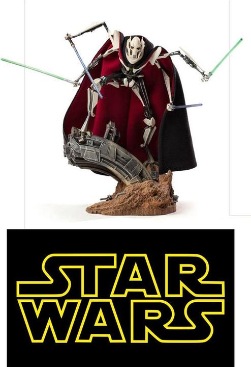 Actual product image Iron Studios Star Wars - General Grievous Statue Deluxe Art