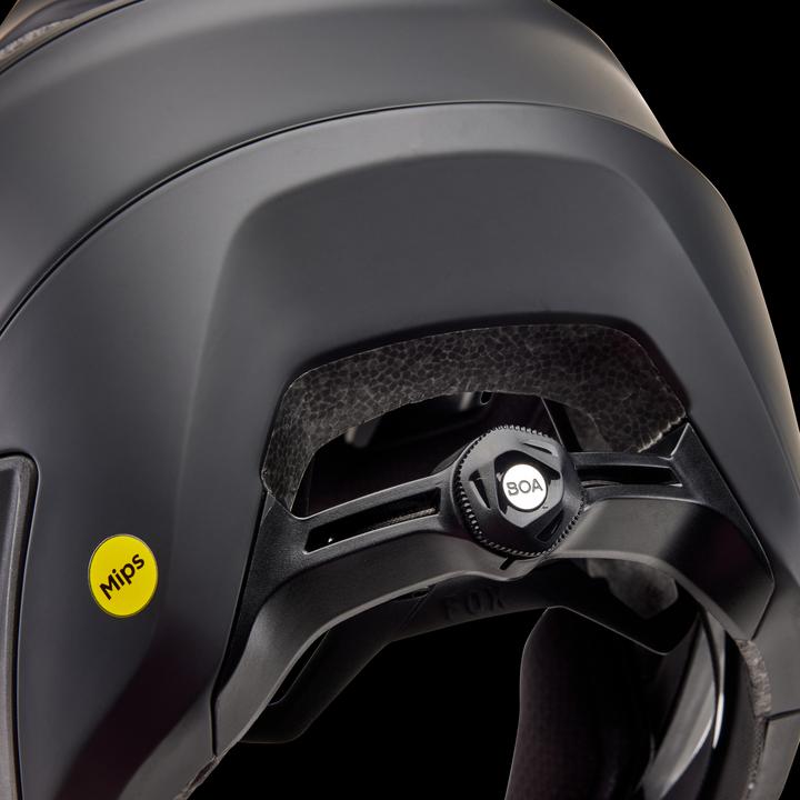 Actual product image Fox Helmet 23 Dropframe Pro Mt Blk, Ce M (59 - 63 cm)