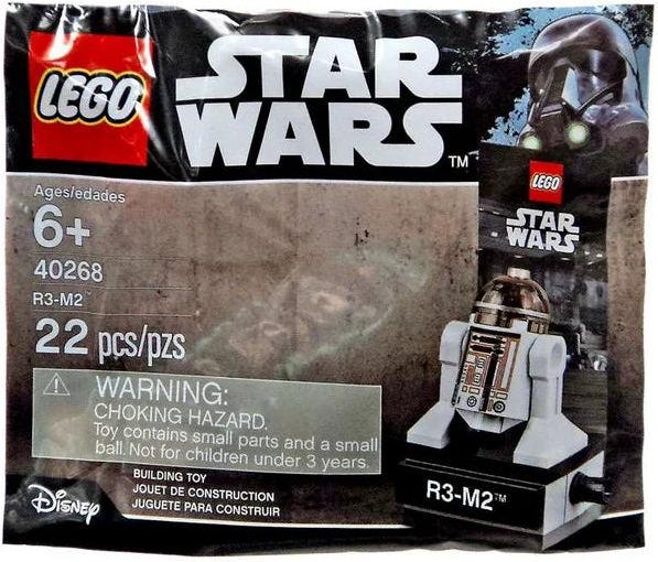 Actual product image LEGO Star Wars R3-M2 Polybag 40268 (40268, LEGO Star Wars)