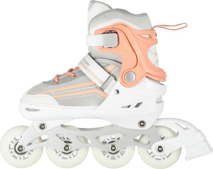 Produktbild Nils NH18190 2in1 WEISS UND PINK GRÖSSE M. S(29-33) INLINE-SKATES MIT DIM. TUL. EISHOCKEY EXTREME (29, 30, 31, 32, 33)