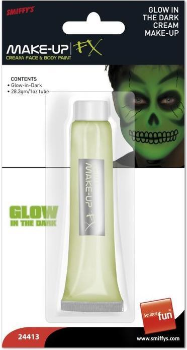 Actual product image Smiffys Cream - Glows in the dark