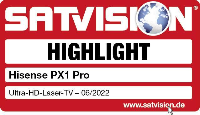 Actual product image Hisense PX1-PRO (4K, 2200 lm, 0.25:1)