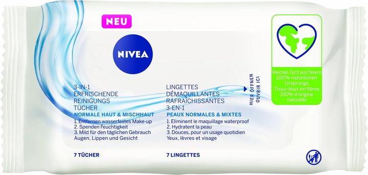 NIVEA 3 in 1 (Reinigungstücher)