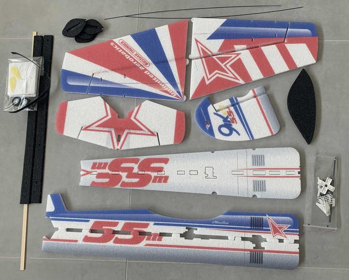 Produktbild RC Factory yak 55 (blau) / 800 mm (Kunstflug)