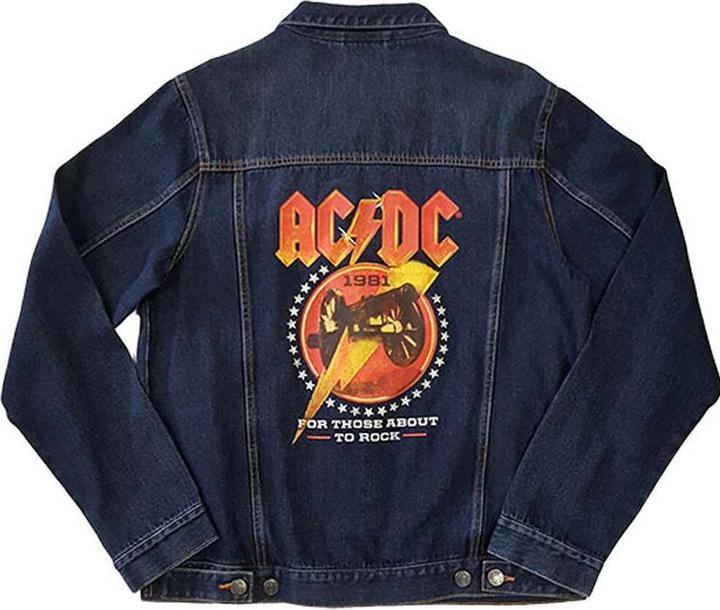 Produktbild AC/DC About To Rock Jeansjacke (S)