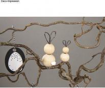 Image du produit Rayher Boîte de collecte de boules de bois brut