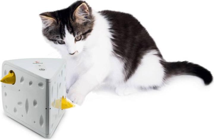Actual product image PetSafe Cheese Automatic Cat Toy (Catmint toy)