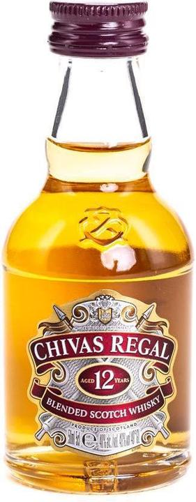 Produktbild Chivas Regal Whisky Chivas 5 cl Scotch Blend 12 years old (Blended Whisky, Scotch Whisky, 1 x 5 cl)