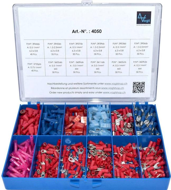 Actual product image Vogt Verbindungstechnik Crimp connector assortment