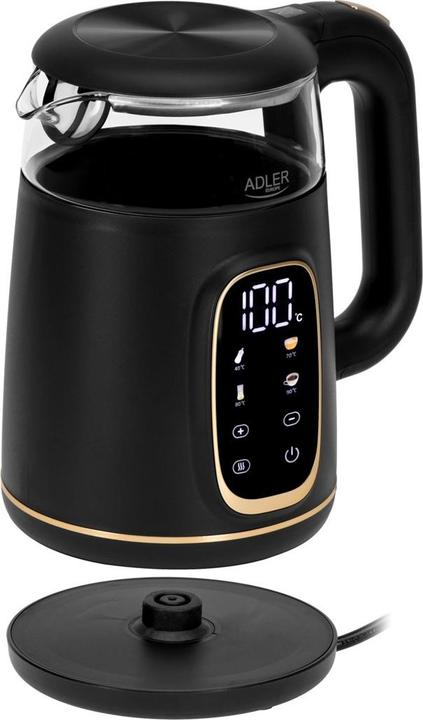 Image du produit Adler Czajnik elektryczny AD 1305 czarno-złoty