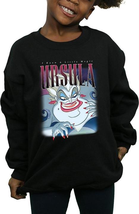Immagine prodotto The Little Mermaid Felpa bambina Ursula Montage in cotone (116)