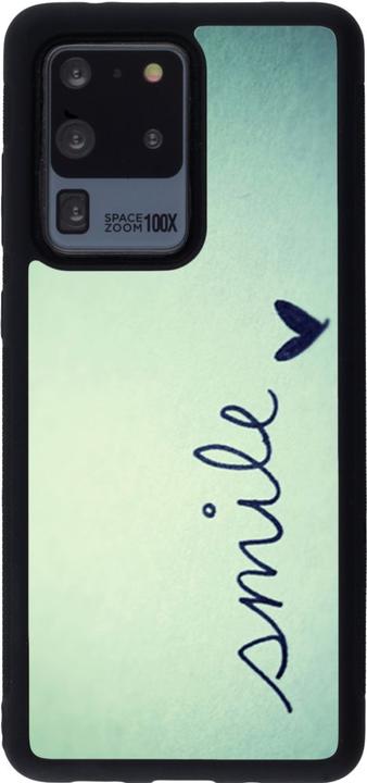 Image du produit PhoneLook Coque Silicone rigide noir Smile (Samsung Galaxy S20 Ultra)