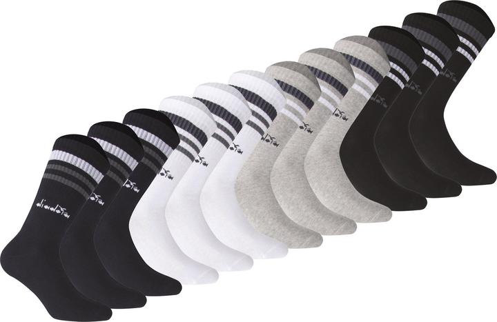 Image du produit Diadora Chaussettes Casual Confortables (paquet de 12, 43 - 46)