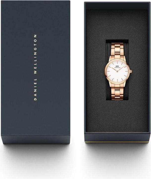 Image du produit Daniel Wellington Lien iconique blanc or rose (36 mm) (Montre analogique, 36 mm)