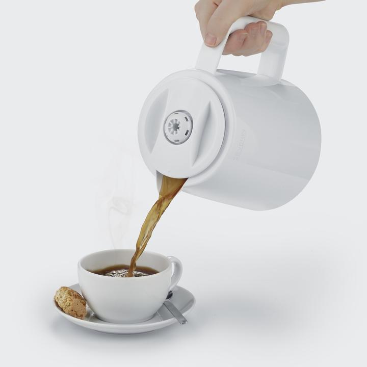Actual product image Severin KA 9314 Coffee Maker White Capacity Cups=16 Insulated Jug