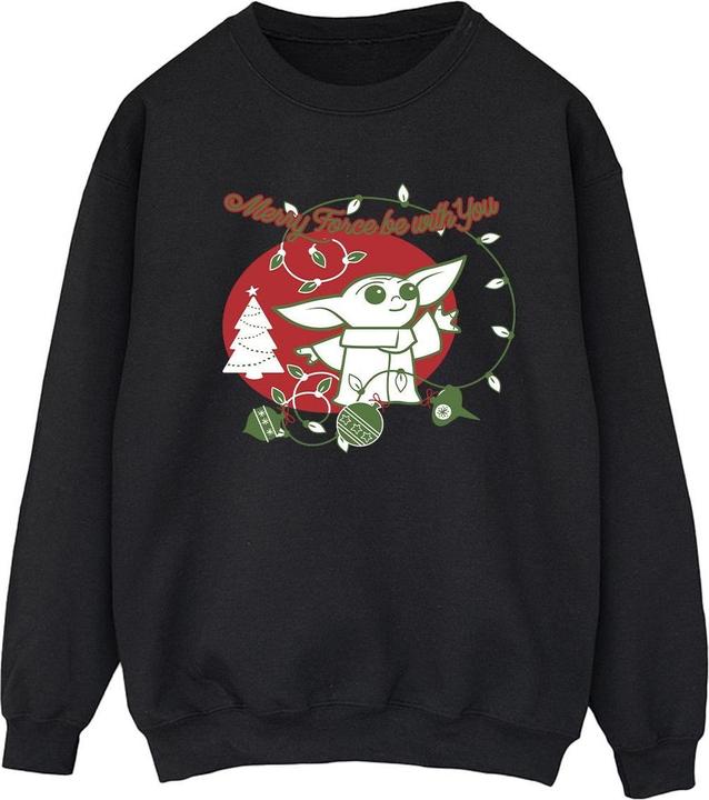 Immagine prodotto Star Wars Baby Yoda Force Be With You Felpa Donna (XXL)