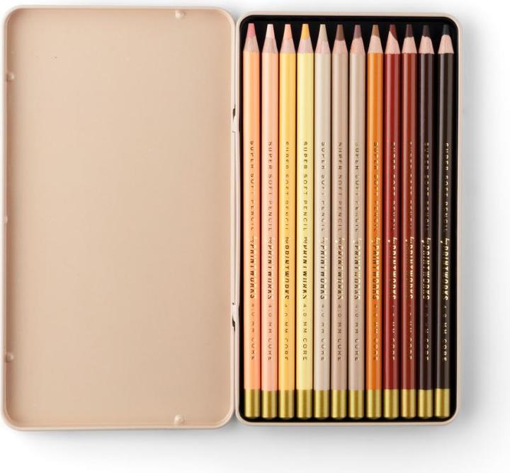Actual product image Printworks Bleistifte (Skin colour, 12 x)