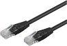 Immagine prodotto Goobay cavo patch CAT 6, U/UTP, nero, 15 m (U/UTP, CAT6, 15 m)