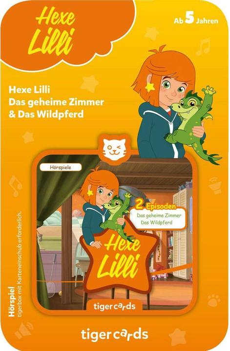 Produktbild Tigermedia Tigercard Hexe Lilli: Das geheime Zimmer Das Wildpferd (Deutsch)