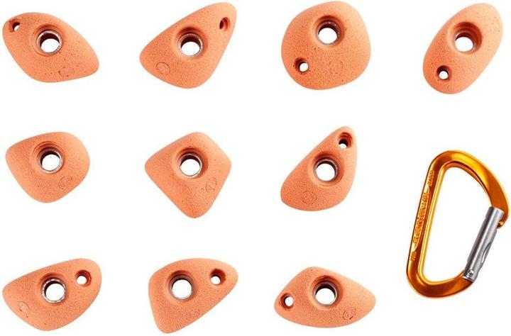 Immagine prodotto Entre Prises Arrampicata maniglie Set essenziale piedi XS 2 ex Techfeet 2 (Blu)