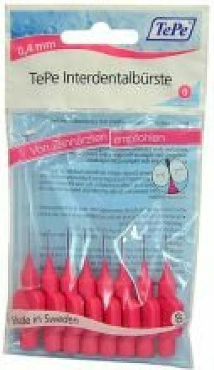 Produktbild TePe Normale Interdentalbürsten 0,4mm 8St. (8 x, 0.40 mm)