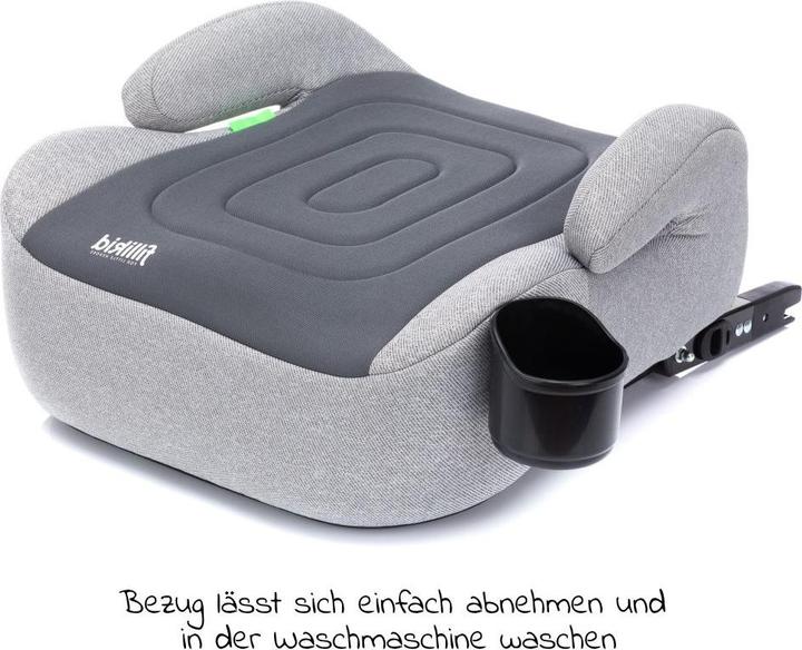Fillikid Sitzerhöhung mit Isofix (Kindersitzerhöhung, ECE R129/i-Size Norm)