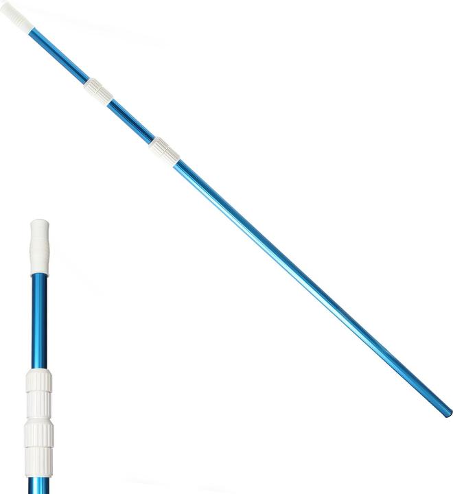 Wiltec Telescopic pole 360cm vacuum cleaner telescopic handle pool cleaner pool pole