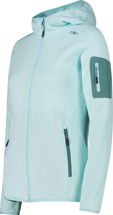 Actual product image CMP Campagnolo Women's Jacket Fix Hood Jacquard Knitted 3H19826 (42, L)