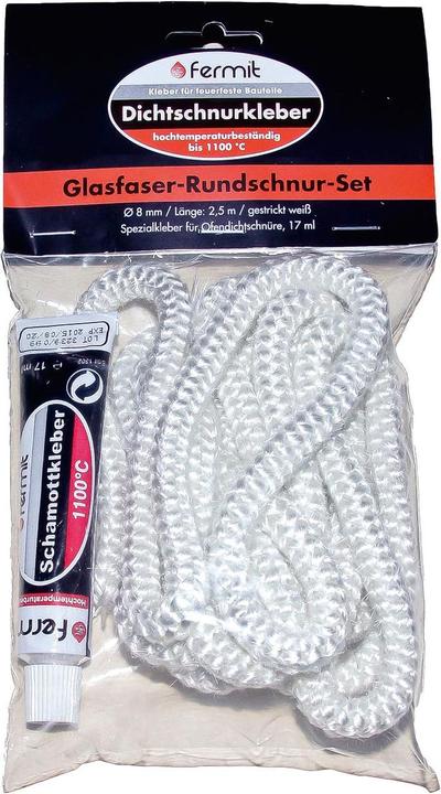 Produktbild Fermit Glasfaserschnur Set 10 mm x 2,5 m + Kleber