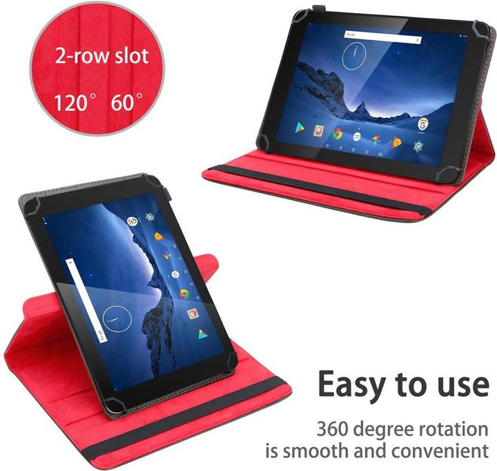 Actual product image Cadorabo Tablet Case Tablet Universal 360 (Touch V10)