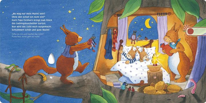 Produktbild Hör mal (Soundbuch): Mach mit - Pust aus: Gute Nacht, ihr kleinen Tiere (Deutsch, Kerstin M. Schuld, 2020)