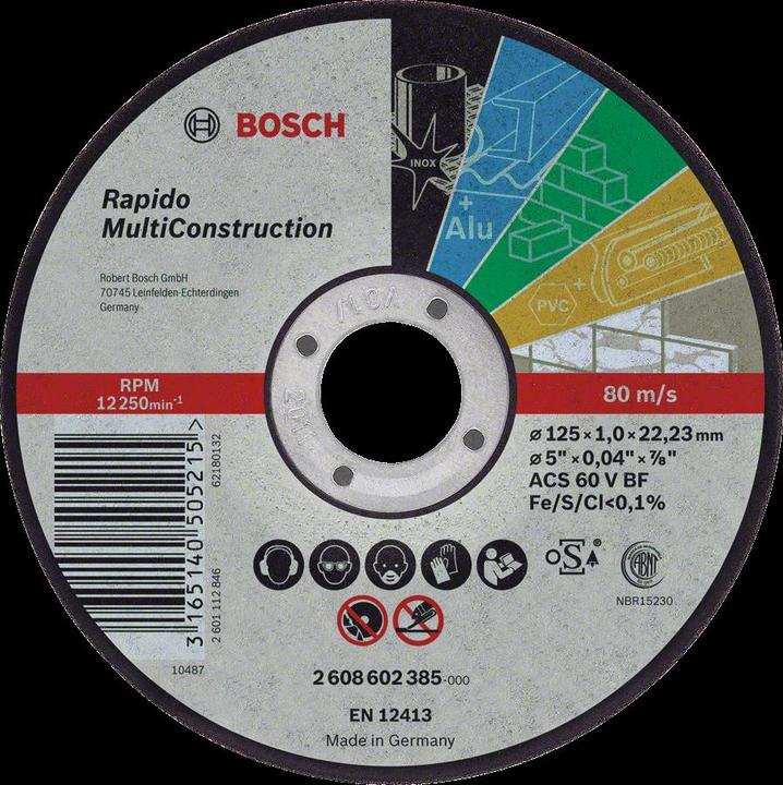Actual product image Bosch Professional Zubehör Cutting disc