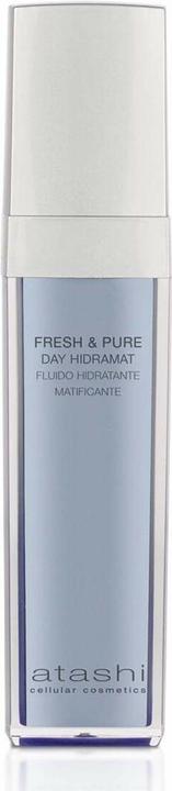 Immagine prodotto Atashi Fresh & Pure Day Hidramat Fluido viso idratante opacizzante con fiore di lillà 50ml (50 ml, Crema da giorno)