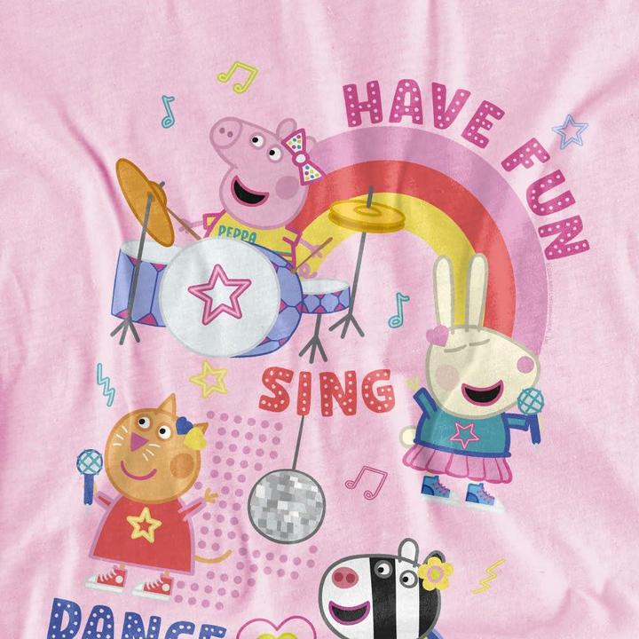 Immagine prodotto Peppa Pig Have Fun With Friends Maglietta Bambini (116)