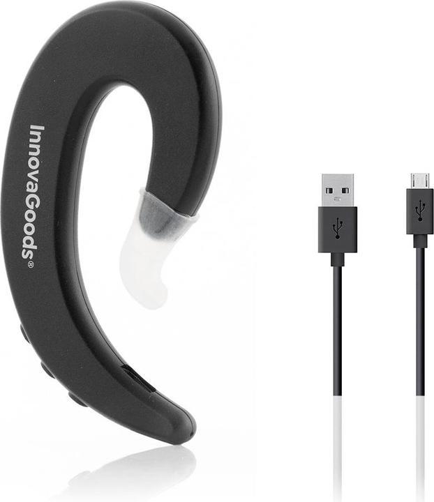 Produktbild InnovaGoods Kabelloses Headset - Bluetooth - Schwarz (4 h, Kabellos)