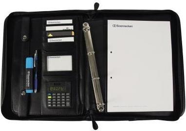 Soennecken ESSEN writing case Dimensions: 37 x 30 x 4.5 cm (W x H x D) Material: imitation leather Colour: (A4, 1 x)