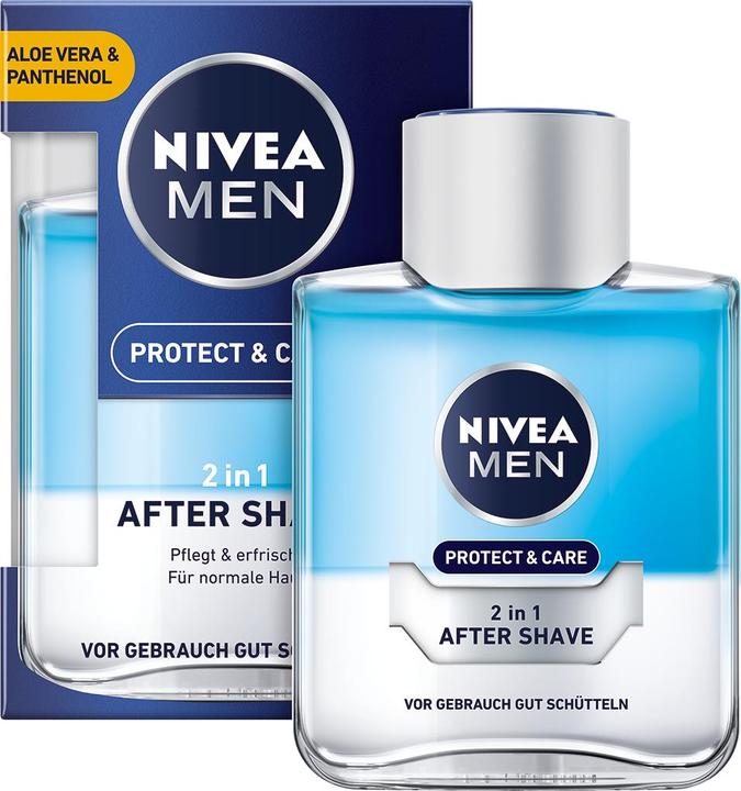 Produktbild NIVEA MEN Protect & Care 2in1 After Shave 100ml (Aftershave Sprühpumpe, 100 ml)
