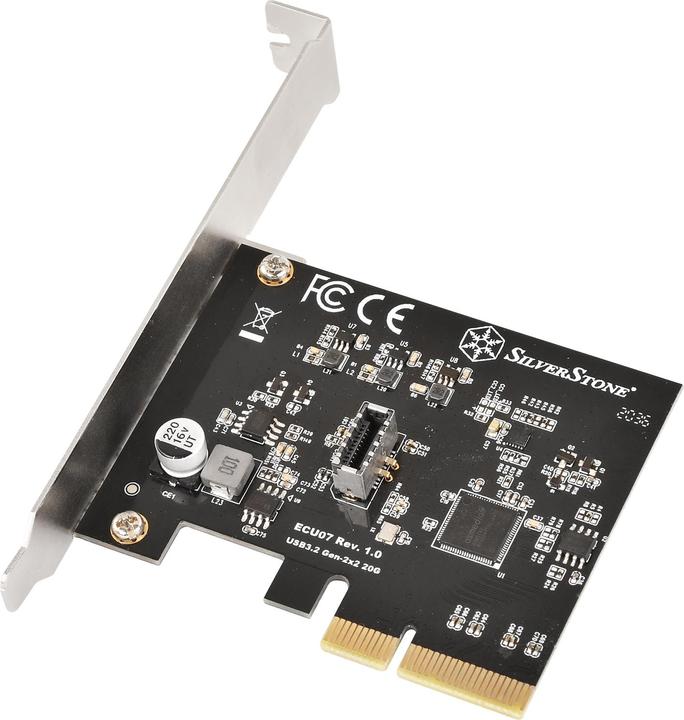 Actual product image Silverstone sst-ecu07 usb-controller
